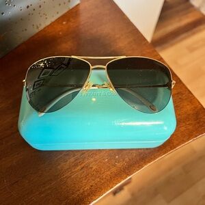Tiffany & Co Aviator Sunglasses